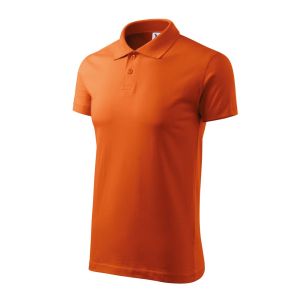 Koszulka Polo męska Single J.202 pomarańcz