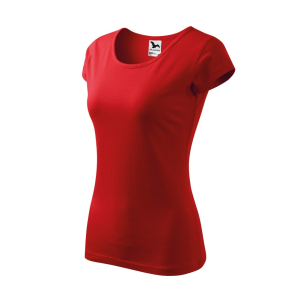 Koszulka damska PURE 122 czerwona