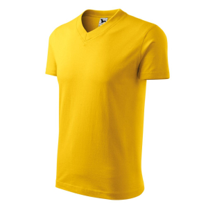 Koszulka V-NECK 102 żółta