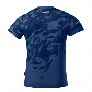 T-shirt roboczy Camo Navy NEO TOOLS